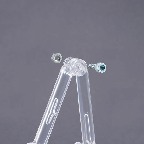 BANDAI HOBBY Action Base 8 Clear display stand with adjustable arm