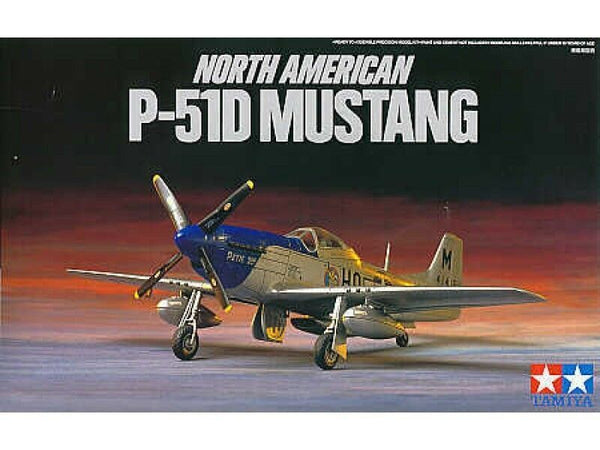 TAMIYA 1/72 AIRCRAFT WW2 USAAF NORTH AMERICAN P-51D MUSTANG