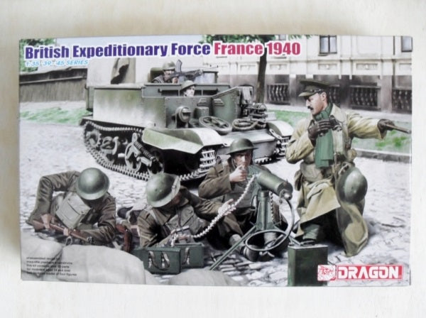 Dragon 1/35 scaleWW2 BRITISH EXPEDITIONARY FORCE FRANCE 1940 Model Figures