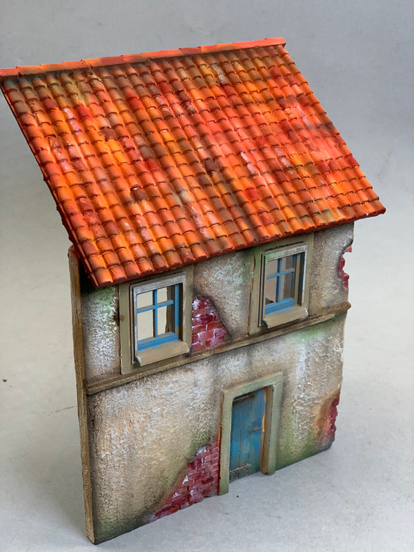 FoG Models 1/35 scale House ruin #2 130mm x 70mm and 150mm tall