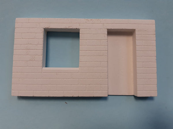 FoG Models 1/35 scale Modern Wall with Door + Window