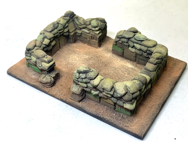 1/35 scale CP / MORTAR PIT #1 diorama base