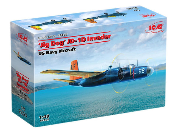 ICM 1/48 'Jig Dog' JD-1D Invader, U.S. Navy Aircraft