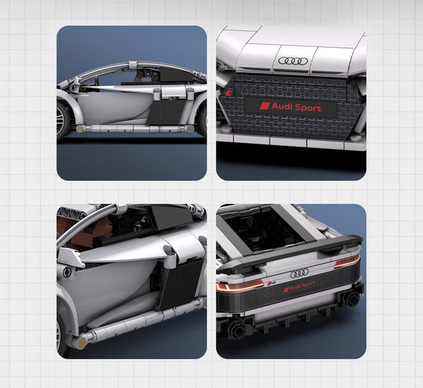 CADA 1:14 CARS 1:14 Audi R8 Coupé - 536 pcs