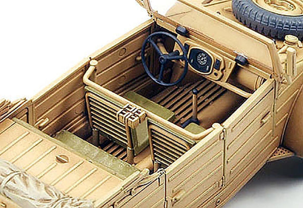 Tamiya 1/48 scale WW2 German Kubelwagen Type 82 Luftwaffe version