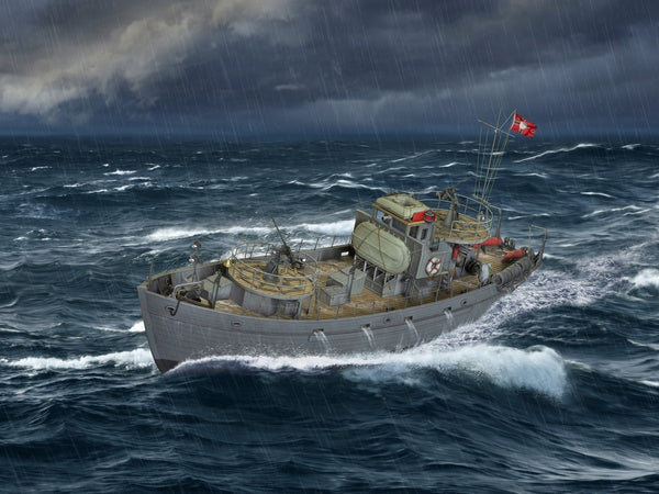 ICM 1/350 KFK Kriegsfischkutter, WWII German Multi-Purpose Boat