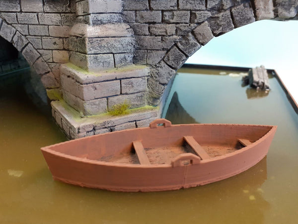 FoG Models 1/35 Scale 3D printed – Rowing Boat diorama accessory