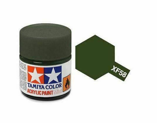 Tamiya Acrylic Paints 10ml XF1 - XF93 Model Paint Jars colours