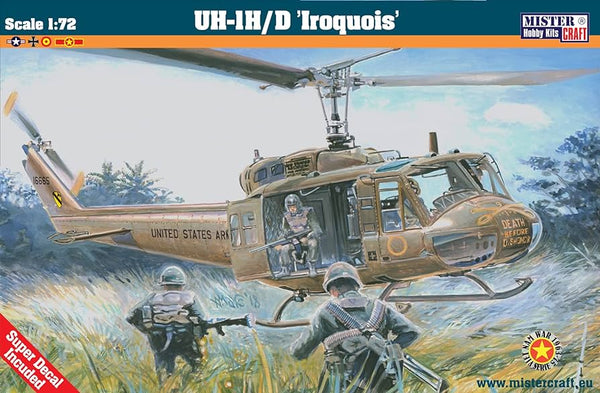 MisterCraft 1:72 UH-1H/D Iroquois Vietnam War