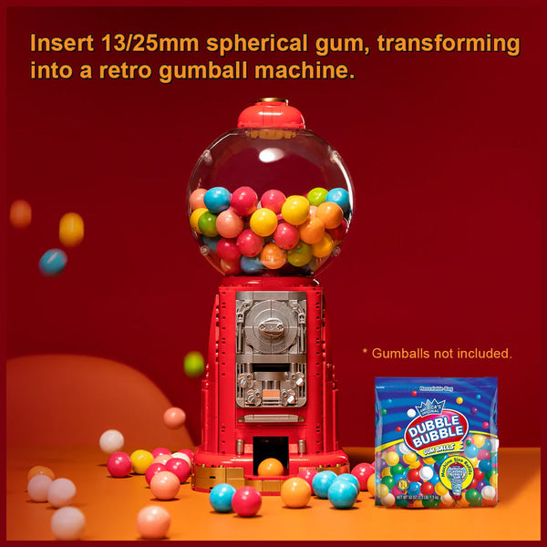Pantasy ORIGINAL Retro Gumball Machine - 936 pcs