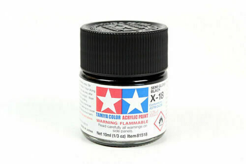 Tamiya Gloss Acrylic Paints X1 - X35 Model Paint 10ml Jars