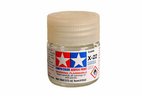 Tamiya Gloss Acrylic Paints X1 - X35 Model Paint 10ml Jars