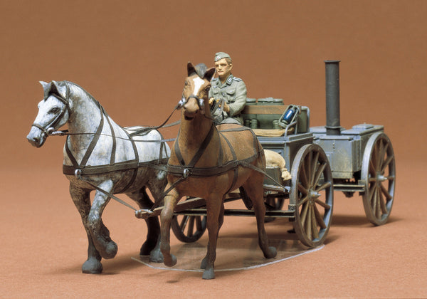 Tamiya 1/35 Scale WW2 German Horse drawn Field Kitchen model kit