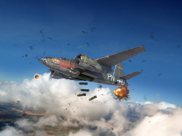 ICM 1/48 B-26B Marauder 'Flak Bait' Bomber, 322nd Bombardment Group