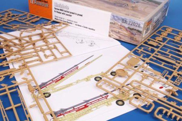 Special Hobby 1/72 Scale WW2 German Rheinbote V4 Rocket