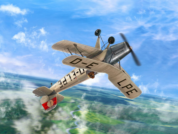 ICM 1/32 WW2 Bücker Bü 131B, German Training Aircraft