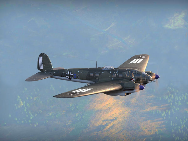 ICM 1/48 WW2 German He 111H-3, WWII German Bomber