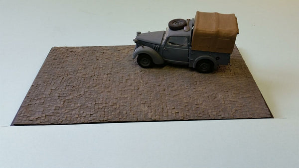 FoG Models 1/35 scale Diorama Base No.15 Small cobble 215mm x 140mm