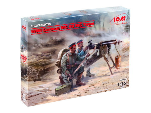 ICM 1/35 WWI German MG08 MG Team (2 figures)