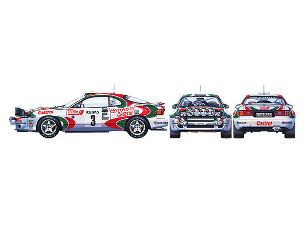 TAMIYA 1/24 Scale CARS CASTROL CELICA Rally car model kit
