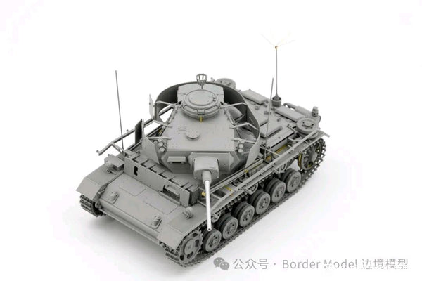 Border Models 1/35 WW2 German Pz.Bef.Wg.III Ausf.K w/Schürzen