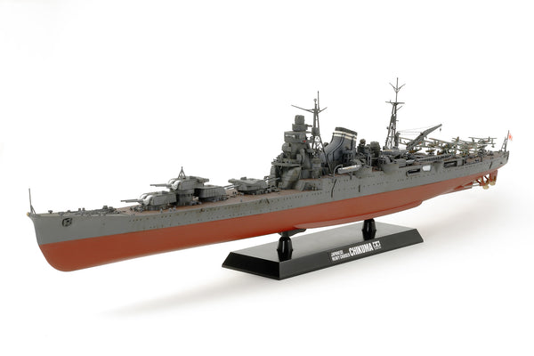 TAMIYA 1/350 SHIPS WW2 IJN JAPANESE NAVY Heavy Cruiser CHIKUMA