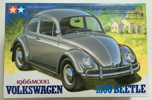 TAMIYA 1/24 Scale CARS VOLKSWAGEN 1300 VW BEETLE car model kit