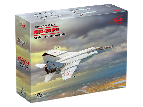 ICM 1/72 MiG-25PU, Soviet Training Aircraft