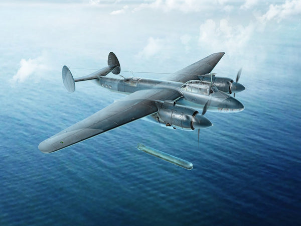 ICM 1/72 WW2 Russian Tu-2T, Soviet Torpedo Plane