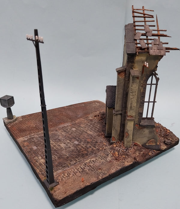FoG Models 1/35 scale WW2 Norman Chapel Ruin (Base 285mm x 285mm)