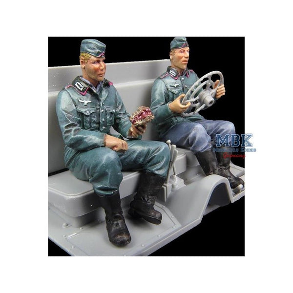 Das Werk 1/35 WW2 German Faun L900 Crew 2 Figure Resin Set