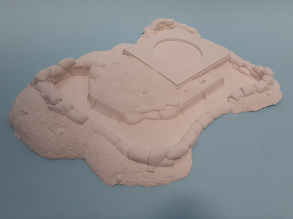 FoG Models 1/35 scale WW2 German Panzer Turret Base (base only NO turret) Stahlunterstand mit Pantherturm (aka F. Pz. Drehturm 4341)