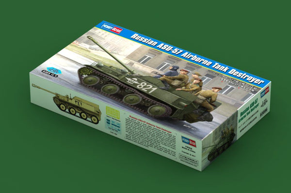Hobbyboss 1/35 scale WW2 Russian ASU-57 Tank Destroyer