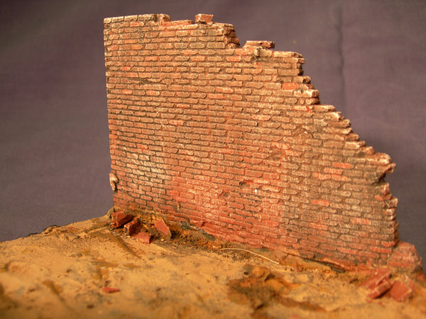 FoG Models 1/35 Scale Normandy wall diorama set 4 wall sections