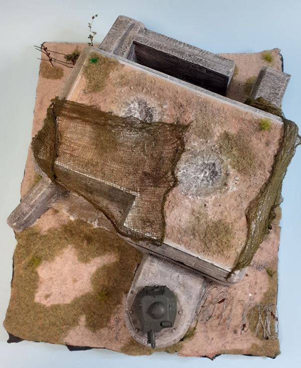 FoG Models 1/35 scale Large WW2 German Normandy Bunker Atlantic wall series #7