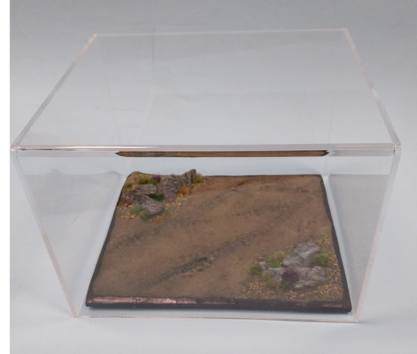 FoG Models quality acrylic display case #1 size 21cm x 18cm x 15cm high