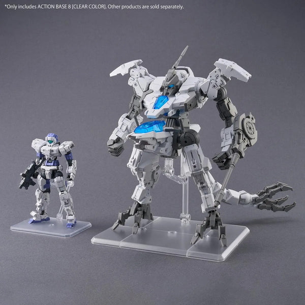 BANDAI HOBBY Action Base 8 Clear display stand with adjustable arm