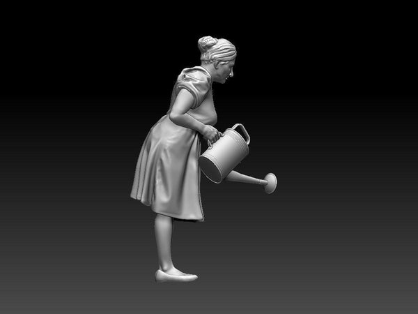Homefront 1/35 scale 1940's era female civilian with watering can
