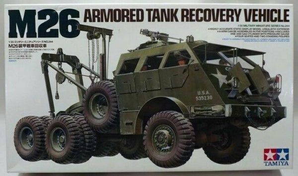 Tamiya 1/35 scale WW2 Allied M26 Tank Recovery Vehicle