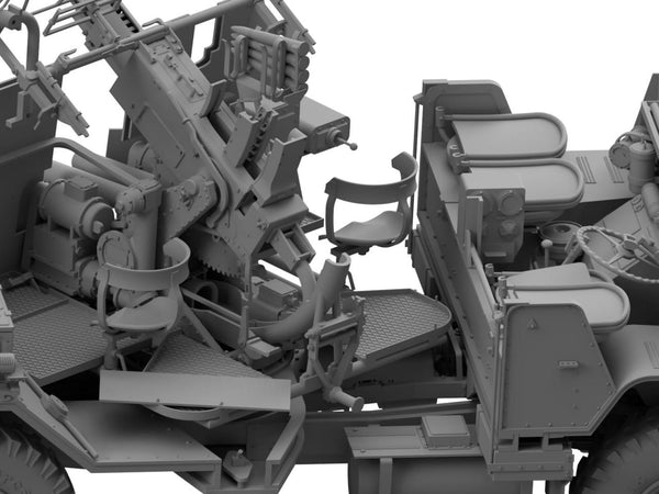 Thunder models 1/35 WW2 British Morris C9/B Bofors Gun Truck