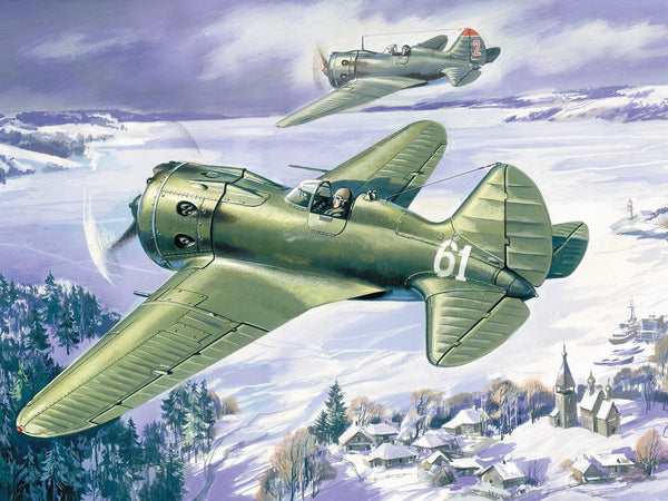ICM 1/72 scale I-16 type 24, WWII Soviet Fighter