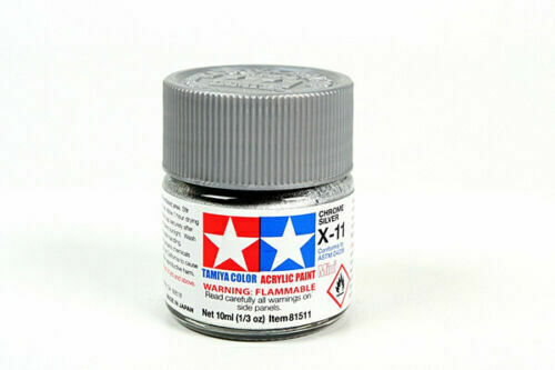 Tamiya Gloss Acrylic Paints X1 - X35 Model Paint 10ml Jars