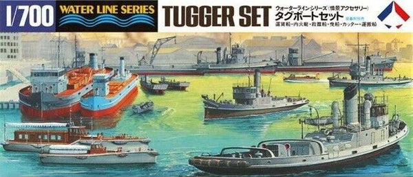 Tamiya 1/700 Scenery Accessory Tugger Set Tug boat ship accessory