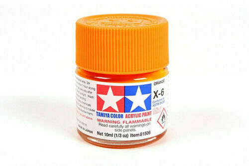 Tamiya Gloss Acrylic Paints X1 - X35 Model Paint 10ml Jars