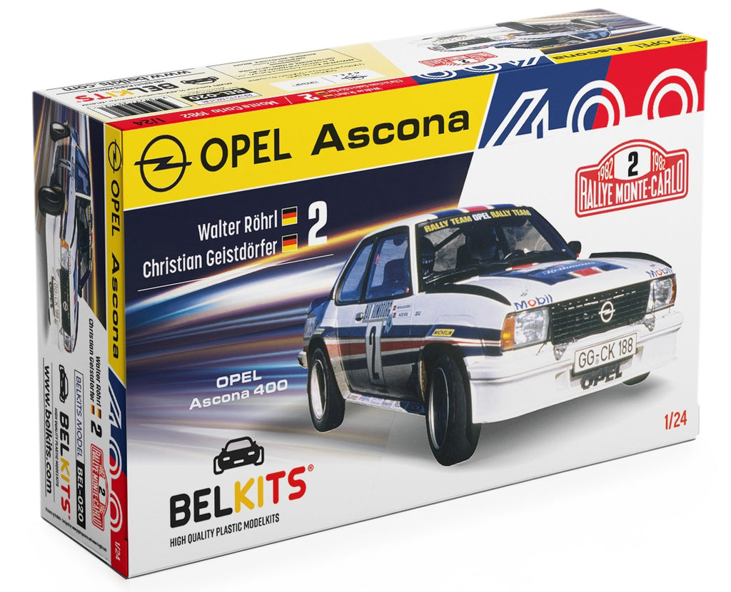BELKITS 1/24 Opel Ascona 400 MC 1982 Rohl/Geistdorfer | Fields of