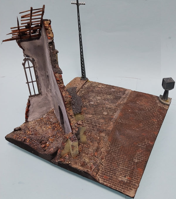 FoG Models 1/35 scale WW2 Norman Chapel Ruin (Base 285mm x 285mm)