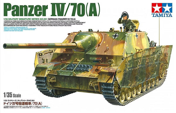TAMIYA 1/35 WW2 German Panzer IV / 70A tank destroyer model kit