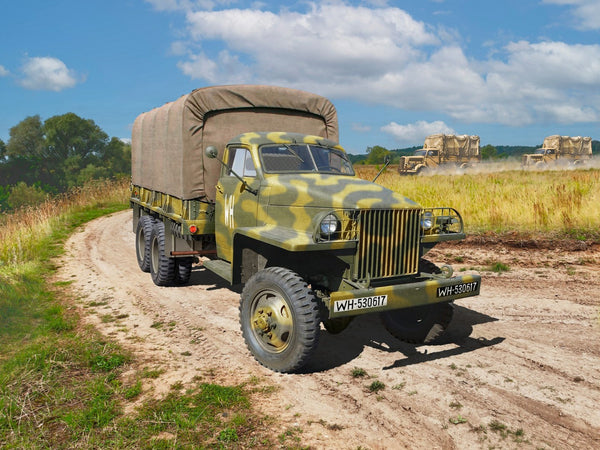ICM 1/35 WW2 Truck Studebaker US6-U3 In German Service