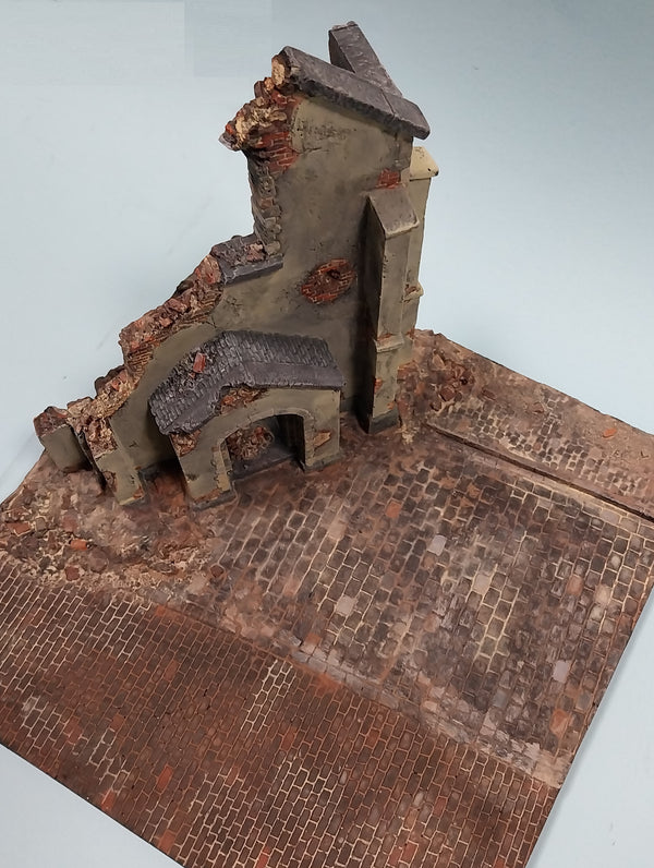 FoG Models 1/35 scale WW2 Norman Chapel Ruin (Base 285mm x 285mm)