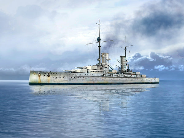 ICM 1/700 'GroBer Kurfürst', WWI German Battleship